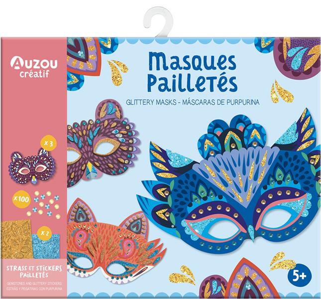 MASQUE PAILLETES - MA POCHETTE D'ARTISTE