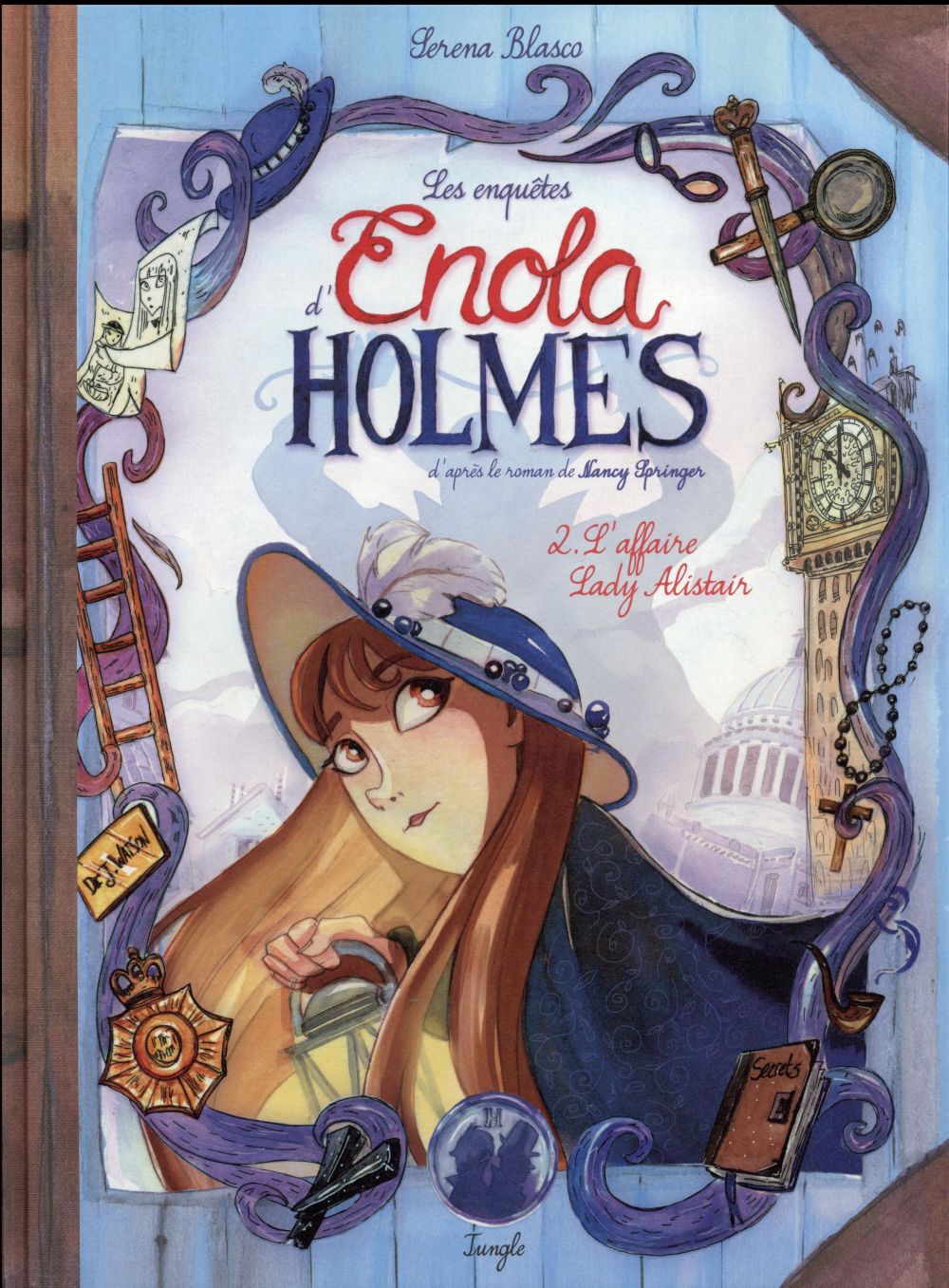 LES ENQUETES D'ENOLA HOLMES - TOME 2 L'AFFAIRE LADY ALISTAIR - VOL02