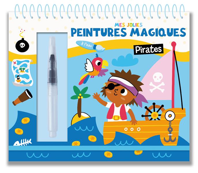 MES JOLIES PEINTURES MAGIQUES - PIRATES