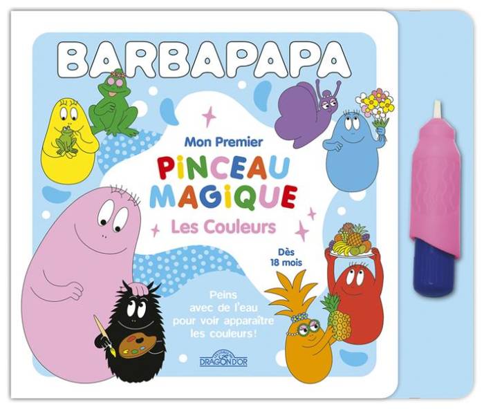 BARBAPAPA - PREMIER PINCEAU MAGIQUE - LES COULEURS