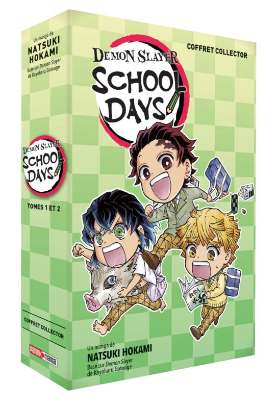 COFFRET DEMON SLAYER SCHOOL DAYS T01 & T02