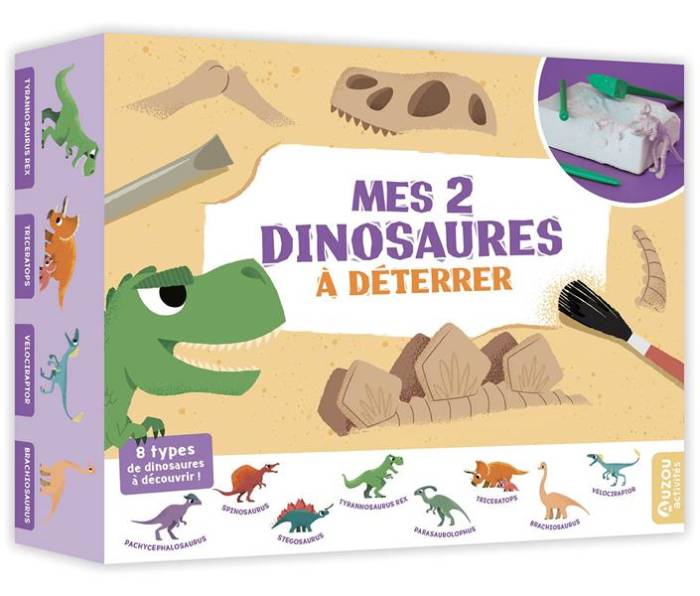 MES 2 DINOSAURES A DETERRER