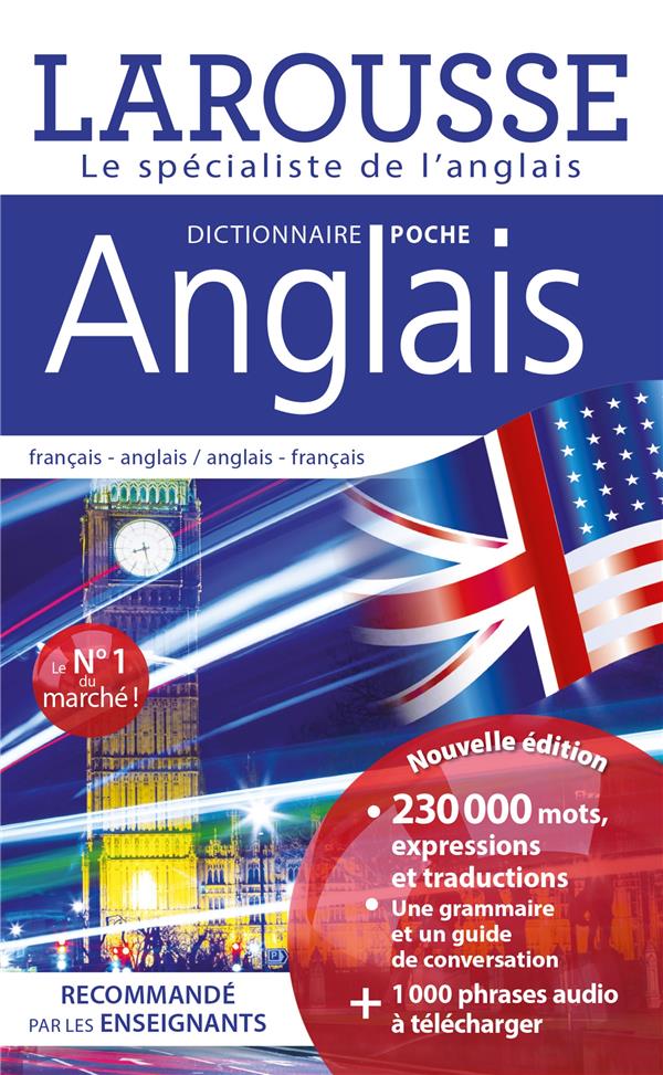 DICTIONNAIRE LAROUSSE POCHE ANGLAIS