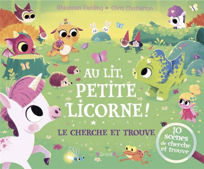 AU LIT, PETITE LICORNE ! LE CHERCHE-ET-TROUVE