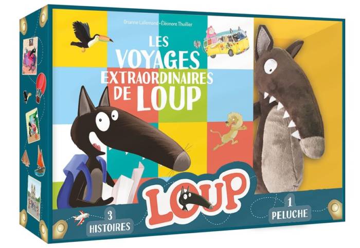 COFFRET LOUP - LES VOYAGES EXTRAORDINAIRES DE LOUP