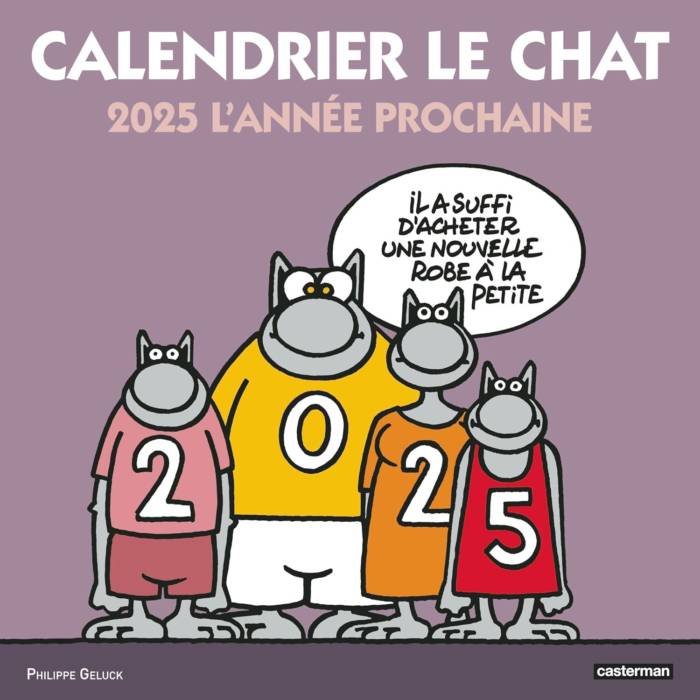 LE CHAT - CALENDRIER LE CHAT 2025