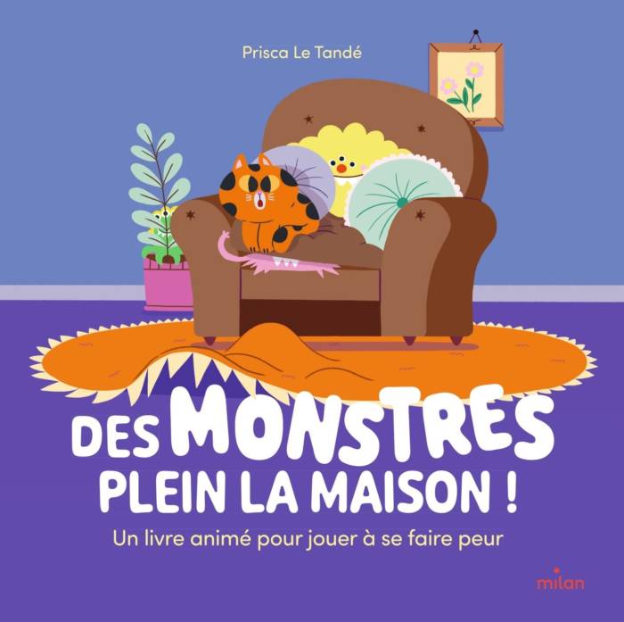 DES MONSTRES PLEIN LA MAISON ! UN LIVRE ANIME POUR JOUER A SE FAIRE PEUR