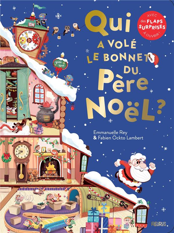 QUI A VOLE LE BONNET DU PERE NOEL ?