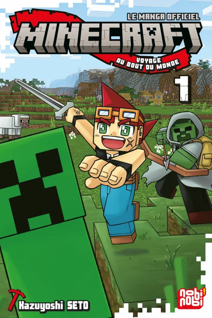 MINECRAFT, LE MANGA OFFICIEL - VOYAGE AU BOUT DU MONDE T01