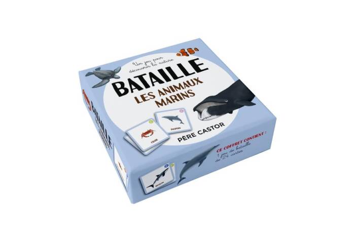 JEU DE BATAILLE - LES ANIMAUX MARINS