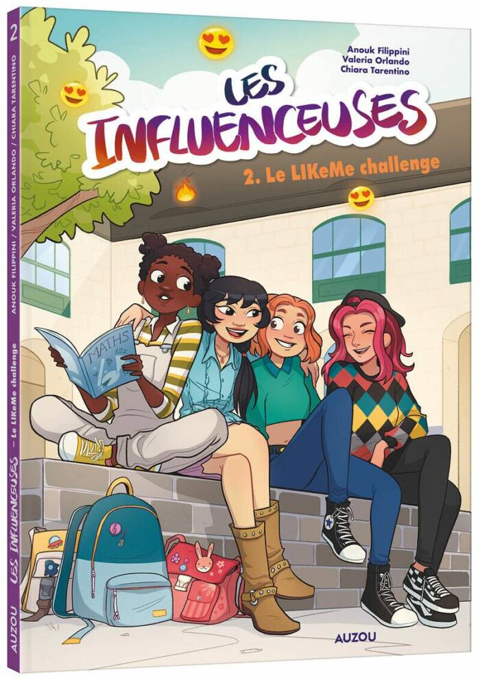 BANDE DESSINEE GRAND FORMAT - LES INFLUENCEUSES - TOME 2 LE LIKEME CHALLENGE
