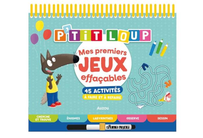 P'TIT LOUP - MES PREMIERS JEUX EFFACABLES