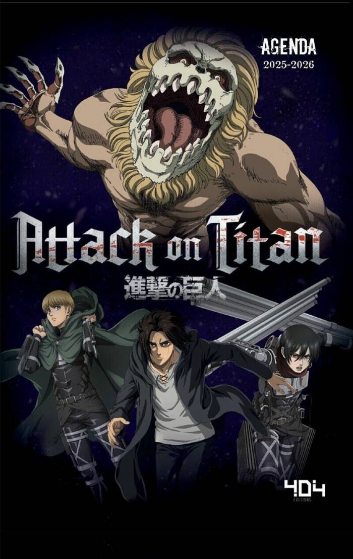 AGENDA ATTACK ON TITAN 2025-2026