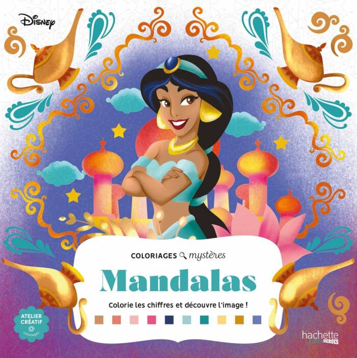 GRAND CARRE MYSTERES DISNEY - MANDALAS