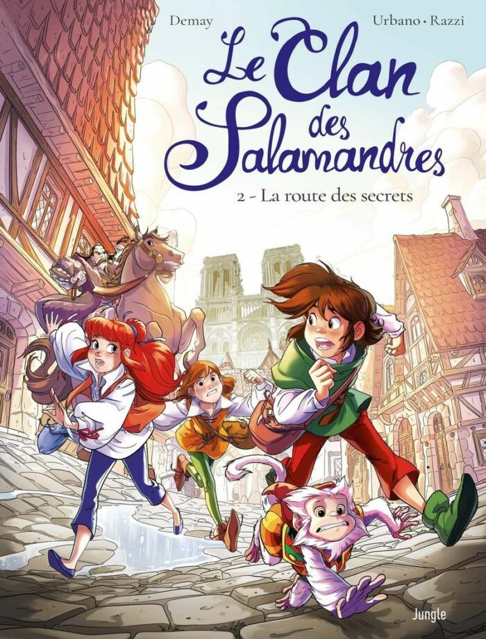 LE CLAN DES SALAMANDRES - TOME 2 LA ROUTE DES SECRETS