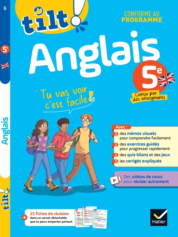 TILT ! ANGLAIS 5E - POUR PROGRESSER FACILEMENT