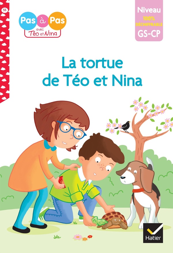 TEO ET NINA - PREMIERES LECTURES 100% DECHIFFRABLE - LA TORTUE DE TEO ET NINA
