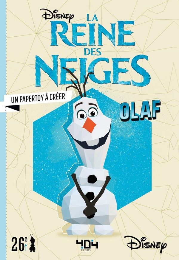 PAPERTOY DISNEY LA REINE DES NEIGES OLAF