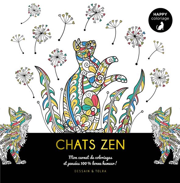 HAPPY COLORIAGE CHATS ZEN
