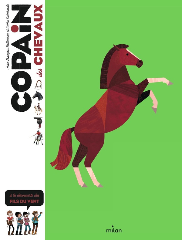 COPAIN - COPAIN DES CHEVAUX - DES 8 ANS - A LA DECOUVERTE DES FILS DU VENT