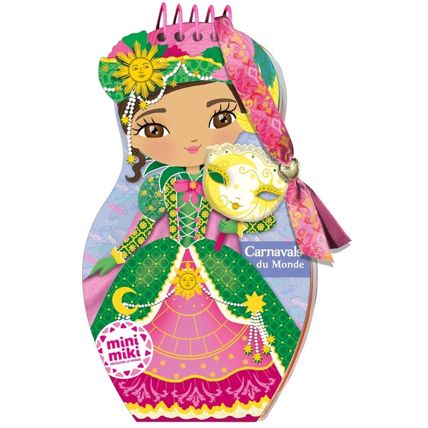 MINIMIKI - CARNET CREATIF CARNAVALS DU MONDE EDITION 2025