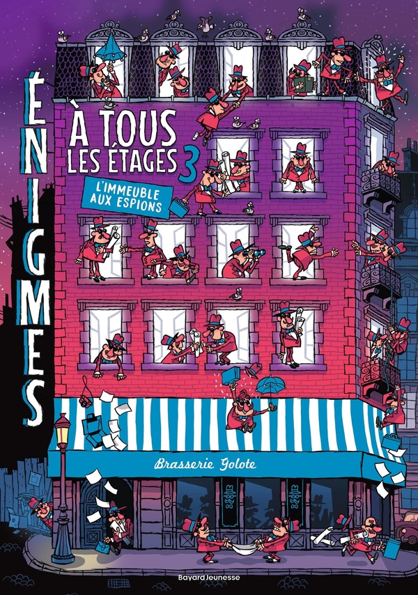 ENIGMES A TOUS LES ETAGES, TOME 03 - L'IMMEUBLE AUX ESPIONS