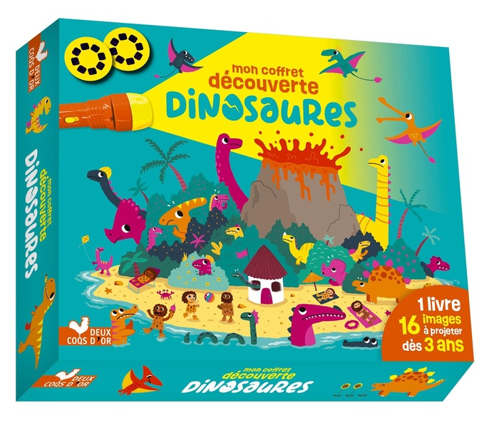 MON COFFRET DECOUVERTE DINOSAURES - COFFRET LAMPE