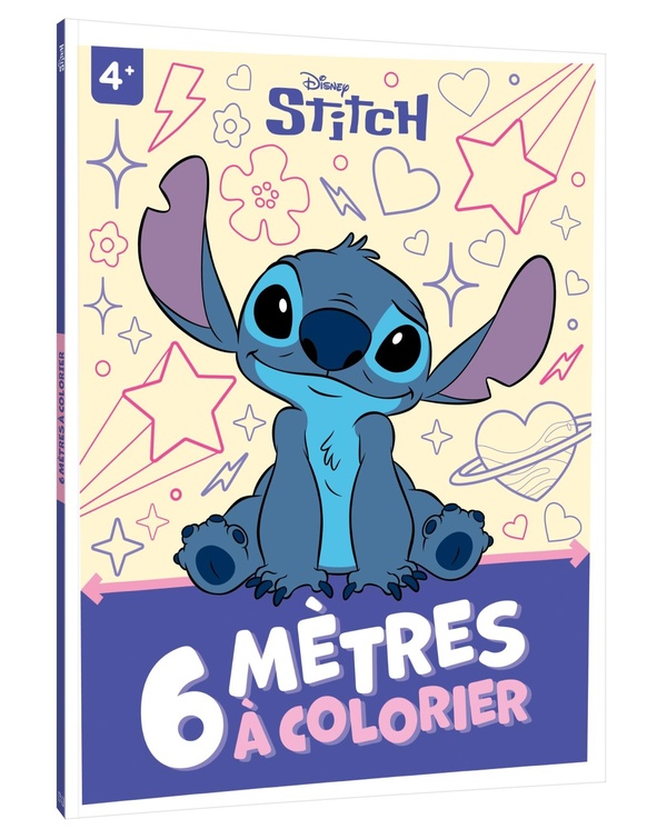 STITCH - 6 METRES A COLORIER - FRISE A DEPLIER - DISNEY