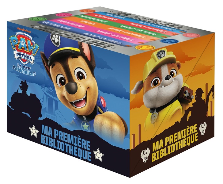 PAT' PATROUILLE - MA PREMIERE BIBLIOTHEQUE - COFFRET 6 LIVRES