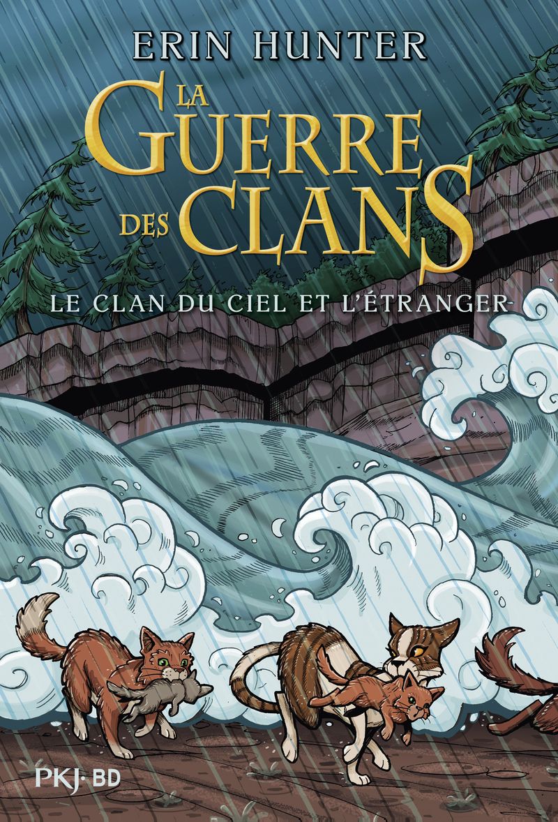 LA GUERRE DES CLANS - LE CLAN DU CIEL ET L'ETRANGER - BD