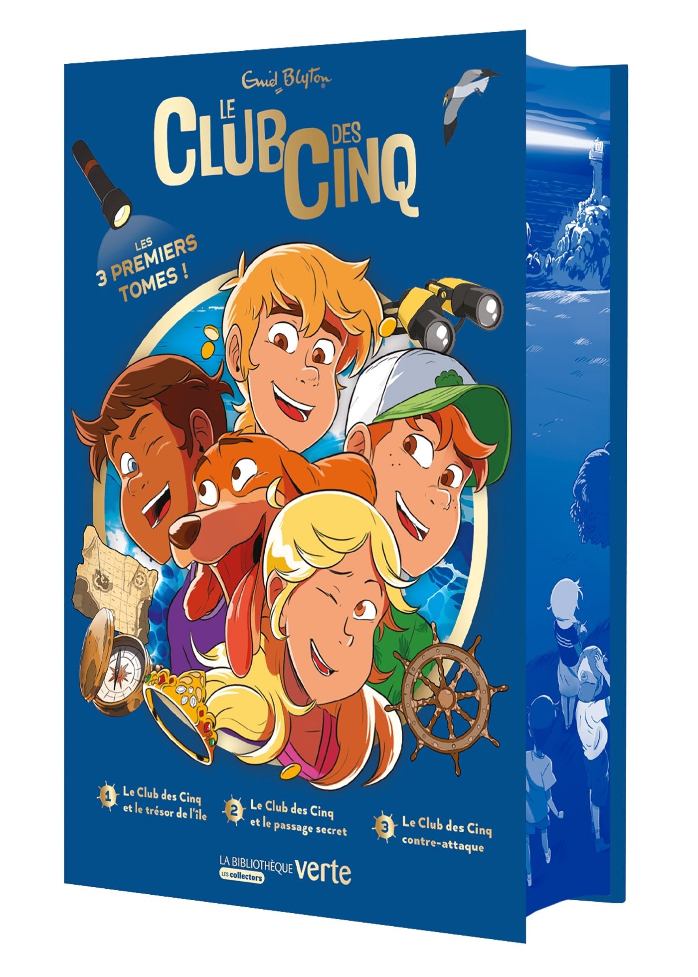 LE CLUB DES CINQ - INTEGRALE - LE CLUB DES CINQ - COLLECTOR - LES 3 PREMIERS TOMES