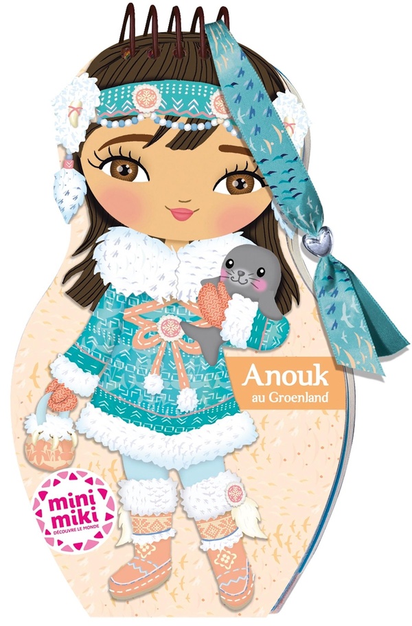 MINIMIKI - CARNET CREATIF - ANOUK AU GROENLAND NOUVELLE EDITION 2025