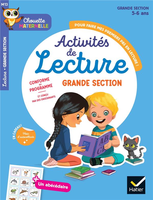 CHOUETTE MATERNELLE - ACTIVITES DE LECTURE GRANDE SECTION - 5 ANS