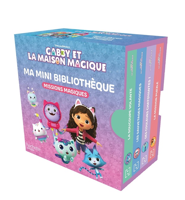GABBY ET LA MAISON MAGIQUE - MA MINI BIBLIOTHEQUE - MISSIONS MAGIQUES
