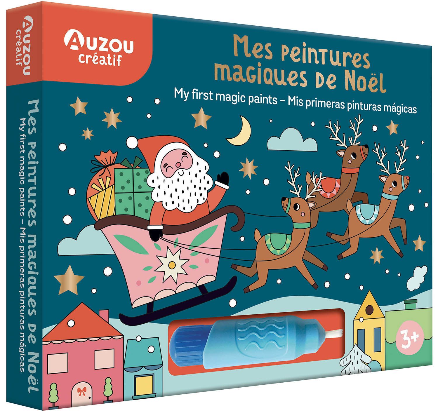 MON COFFRET D'ARTISTE - MES PEINTURES MAGIQUES DE NOEL