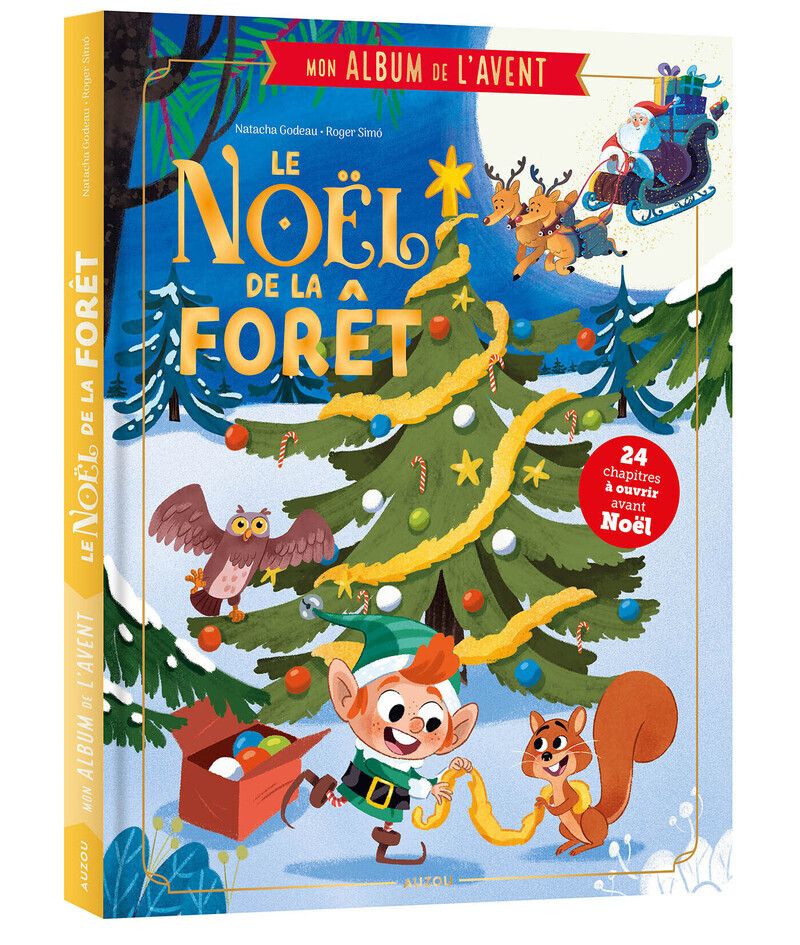MON ALBUM DE L'AVENT - LE NOEL DE LA FORET