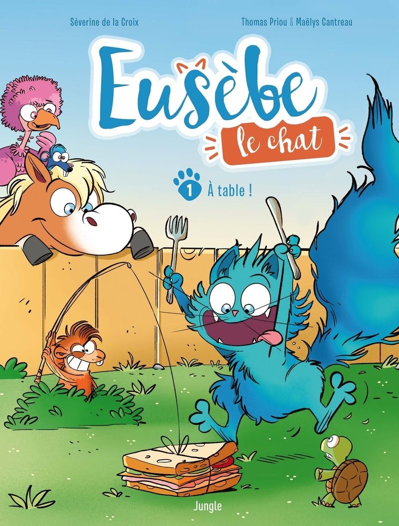 EUSEBE, LE CHAT - TOME 1 A TABLE - VOL01