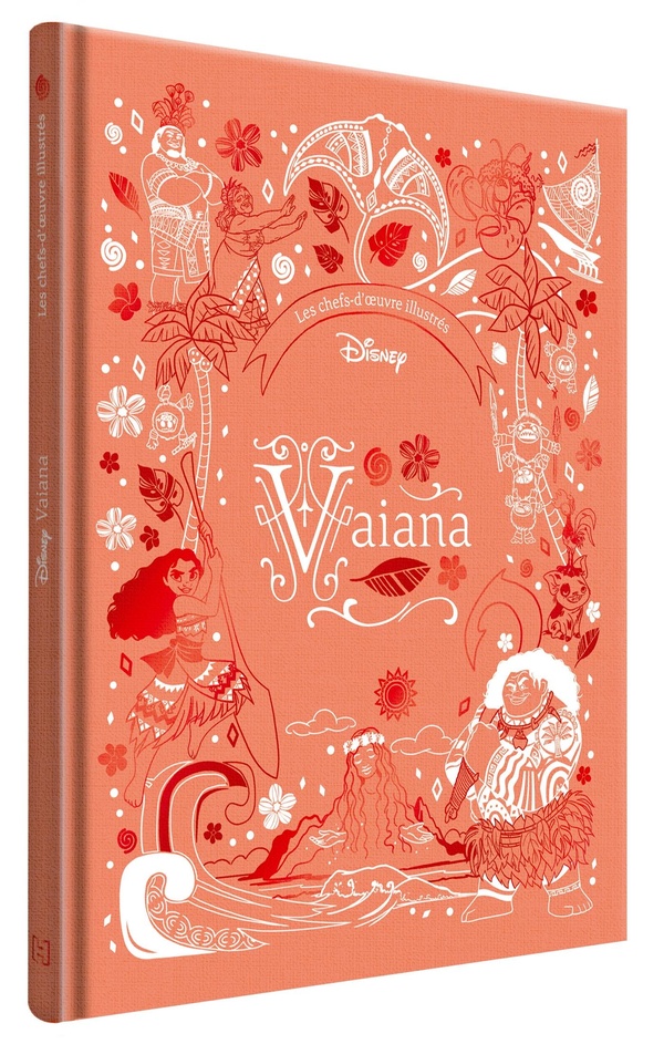 VAIANA - LES CHEFS-D'OEUVRE ILLUSTRES DISNEY - DISNEY PRINCESSES