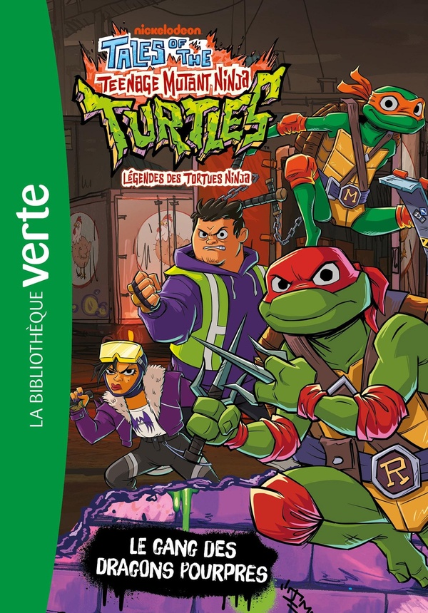 LEGENDES DES TORTUES NINJA, TOME 02 - LE GANG DES DRAGONS POURPRES