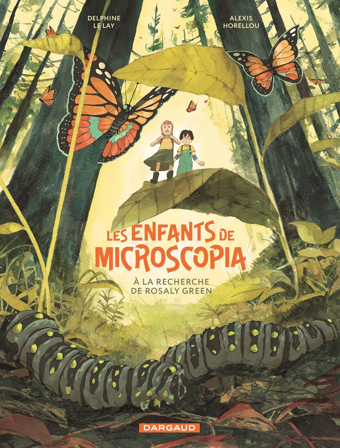 LES ENFANTS DE MICROSCOPIA - TOME 1 - A LA RECHERCHE DE ROSALY GREEN